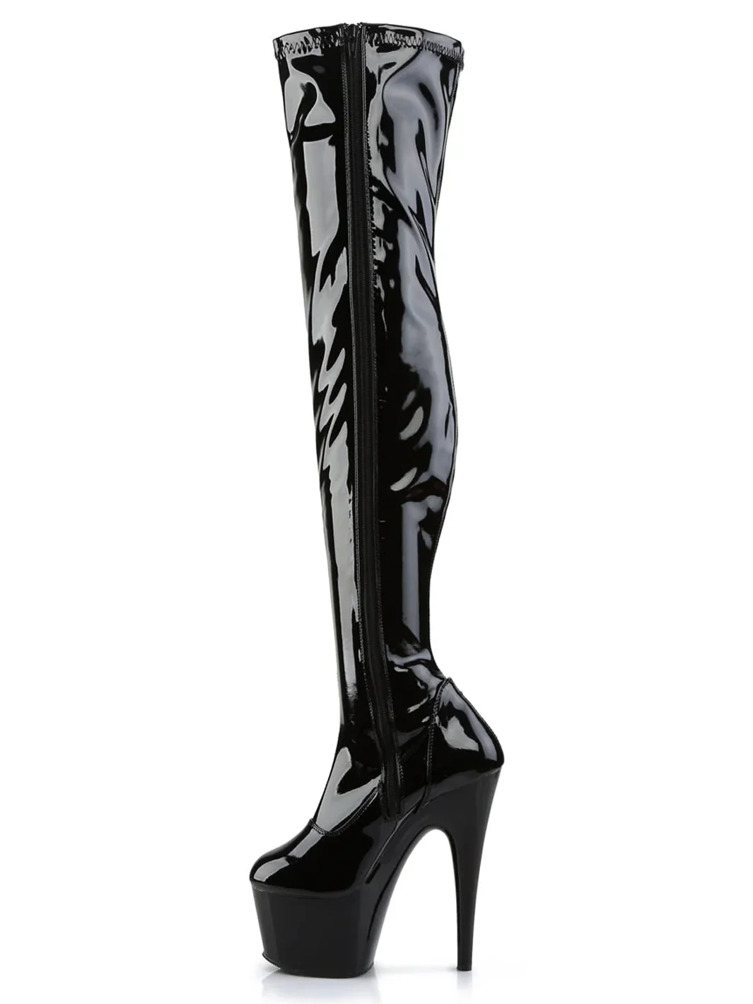 ADORE-3000 - BLACK STRETCH PATENT BLACK ✰ PRE ORDER ✰ - Image 2