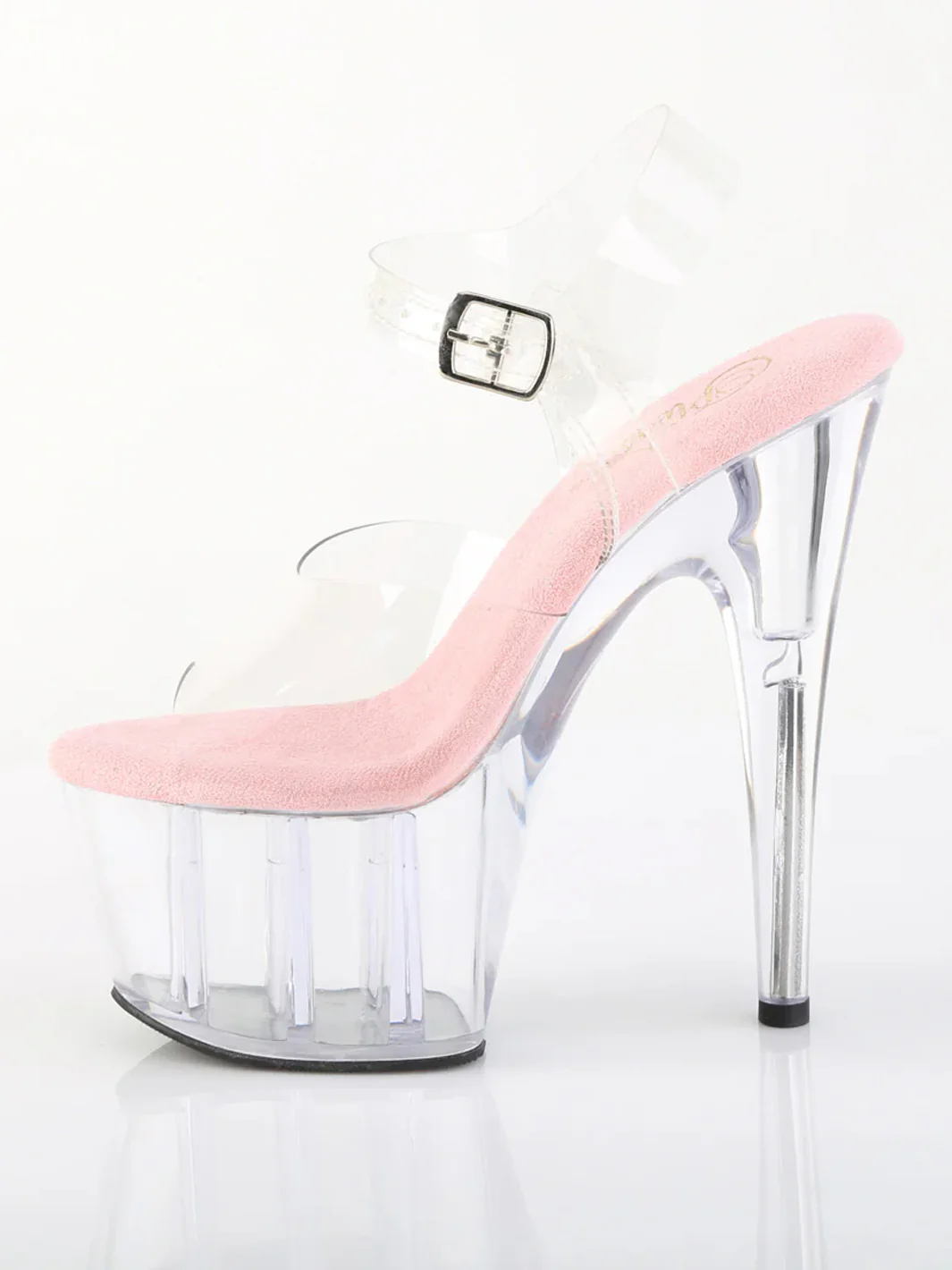 ADORE-708 - BABY PINK/CLEAR ✰ PRE ORDER ✰ - Image 2