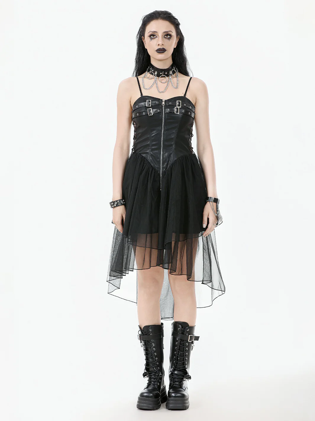AFTERDARK MIDI DRESS - Image 5