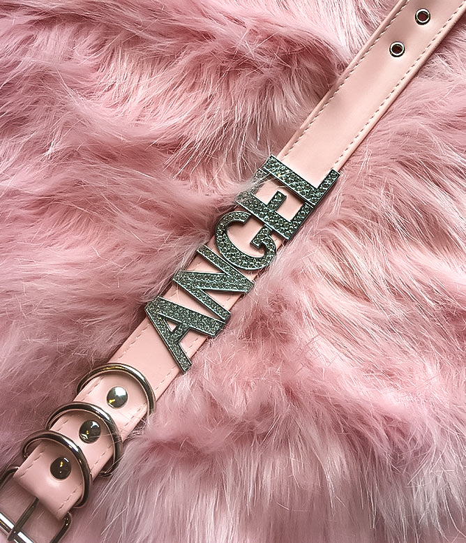 ANGEL DIAMONTE CHOKER - PINK - Image 3