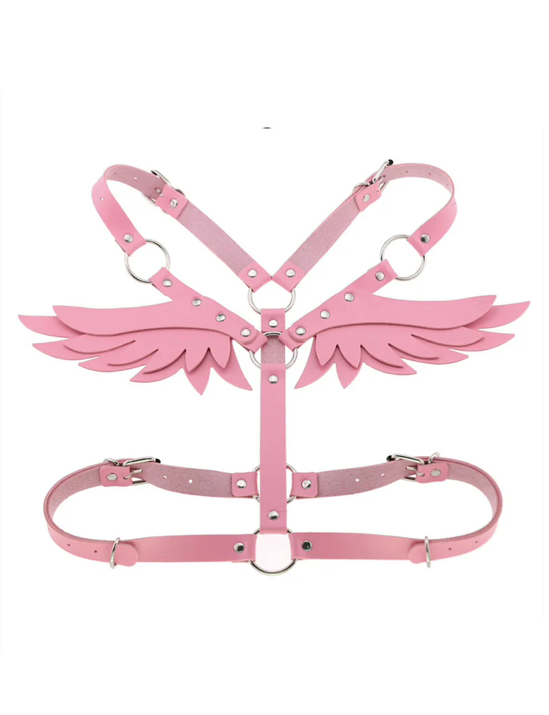 ANGEL WINGS HARNESS - PINK - Image 2