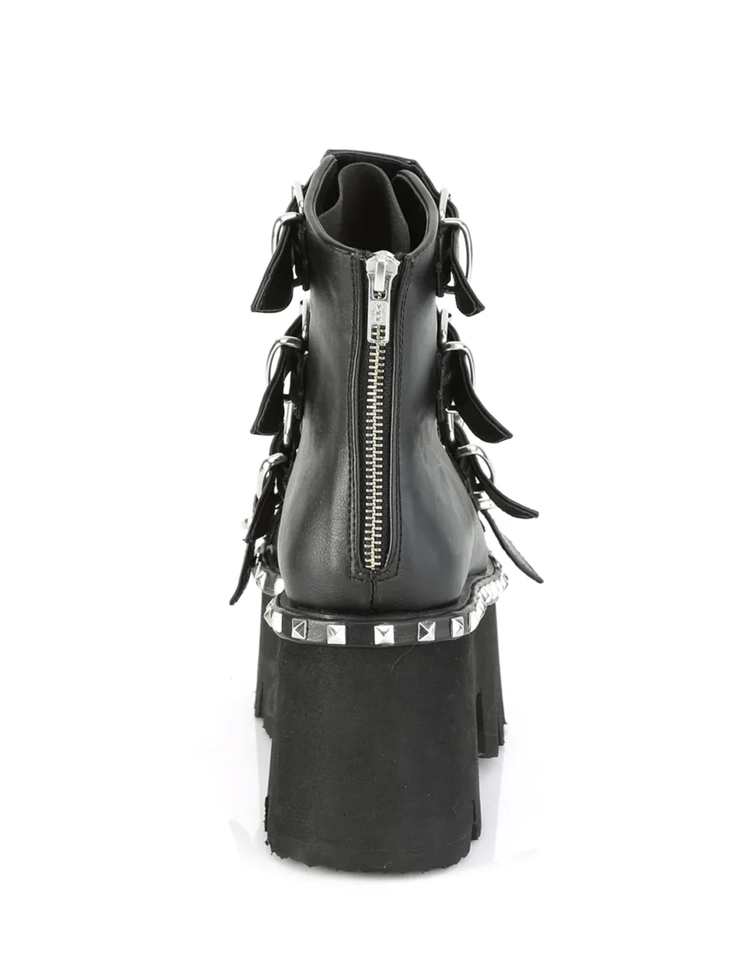 DEMONIA ASHES-70 - BLACK VEGAN LEATHER ✰ PRE ORDER ✰ - Image 3