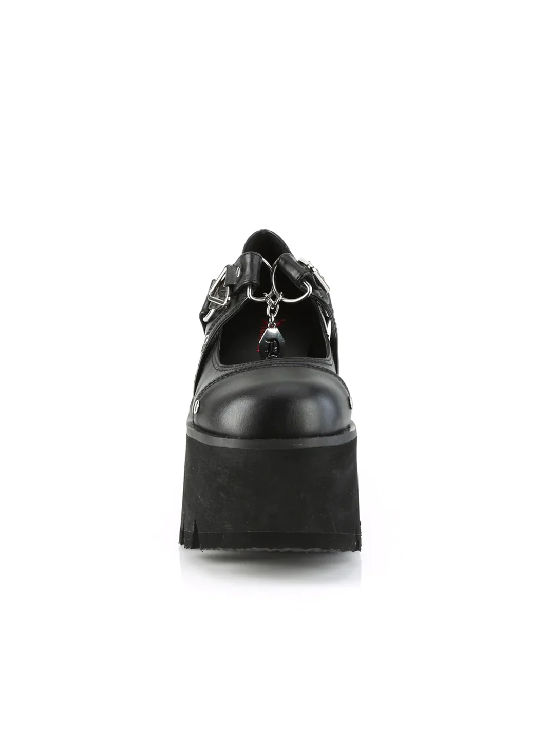 DEMONIA ASHES-33 - BLACK VEGAN LEATHER ✰ PRE ORDER ✰ - Image 4