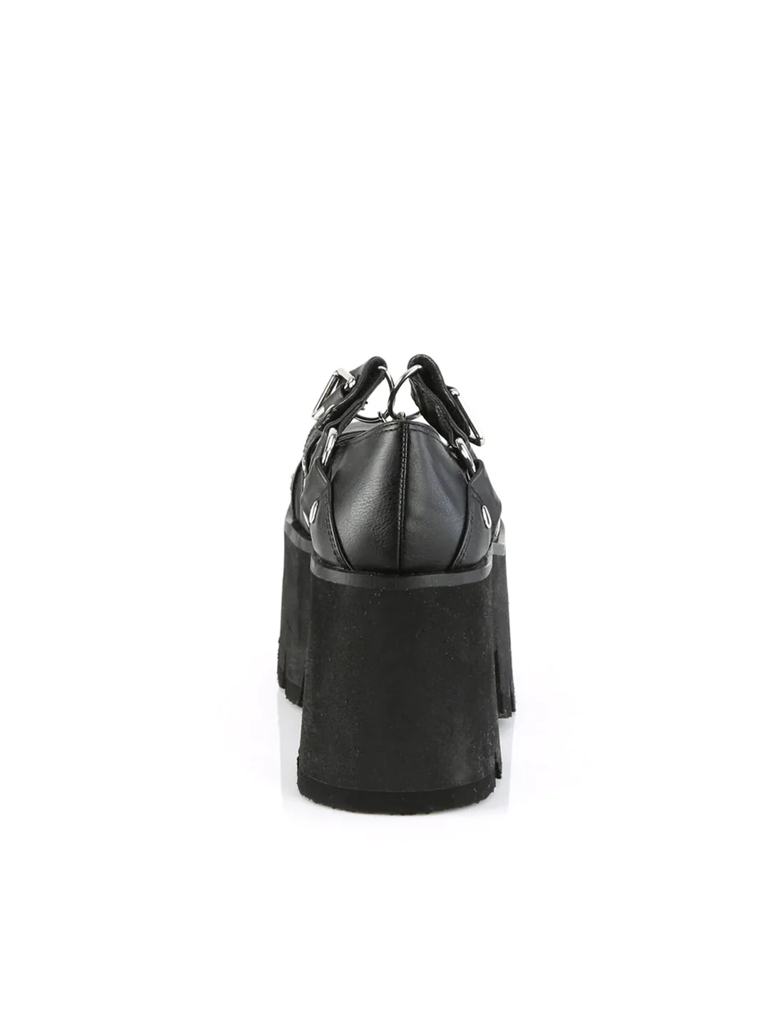 DEMONIA ASHES-33 - BLACK VEGAN LEATHER ✰ PRE ORDER ✰ - Image 5