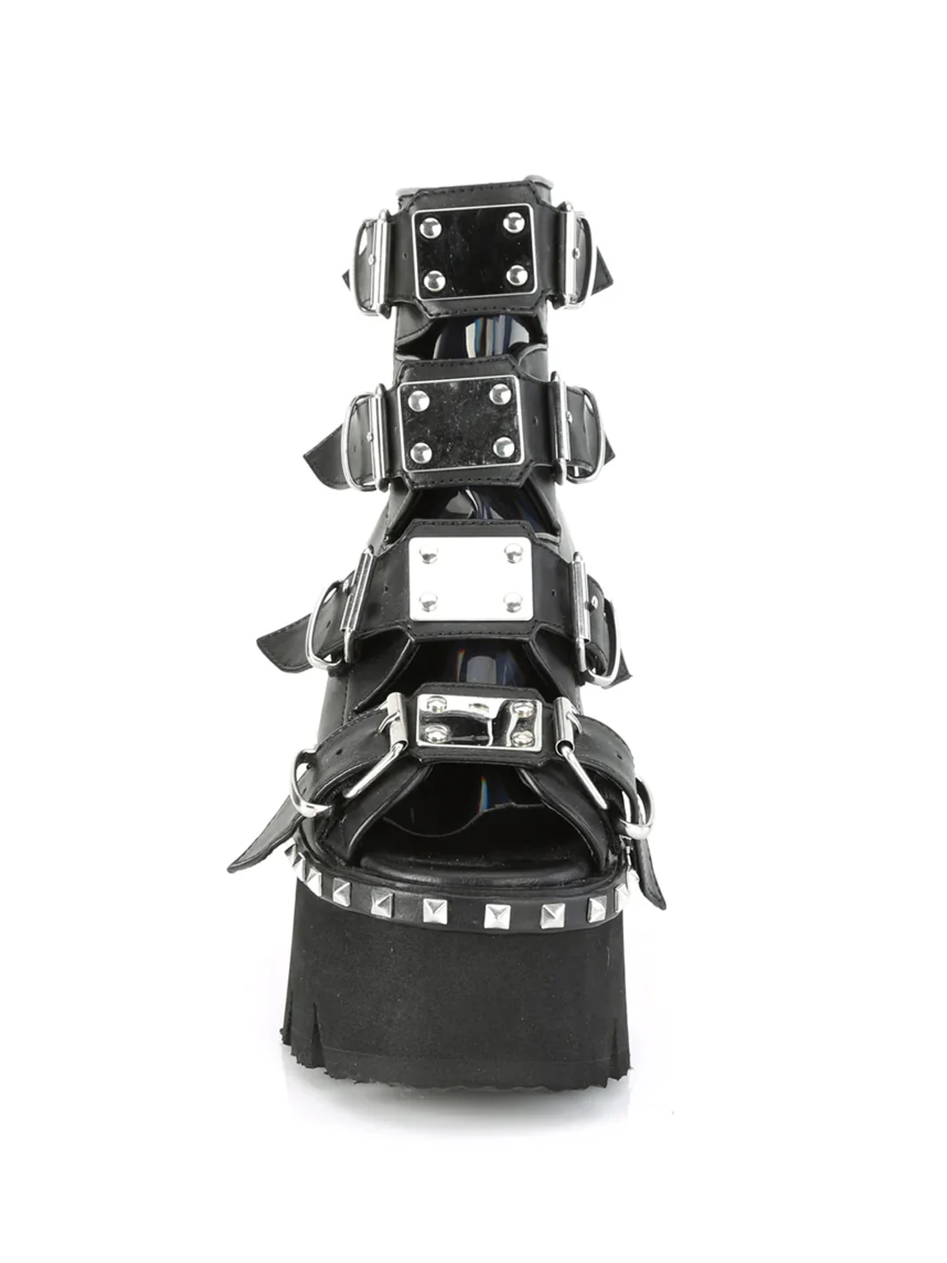 DEMONIA ASHES-70 - BLACK VEGAN LEATHER ✰ PRE ORDER ✰ - Image 4