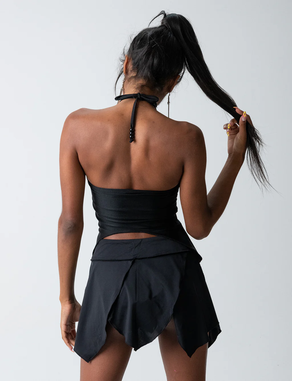 BAMBI CROP - JET BLACK - Image 6