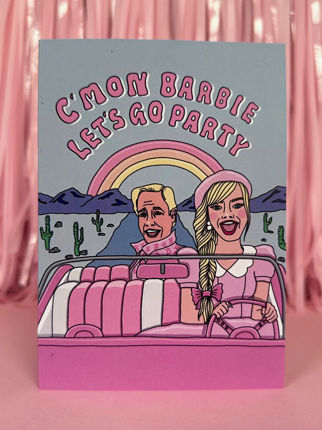 BARBIE GIRL CARD