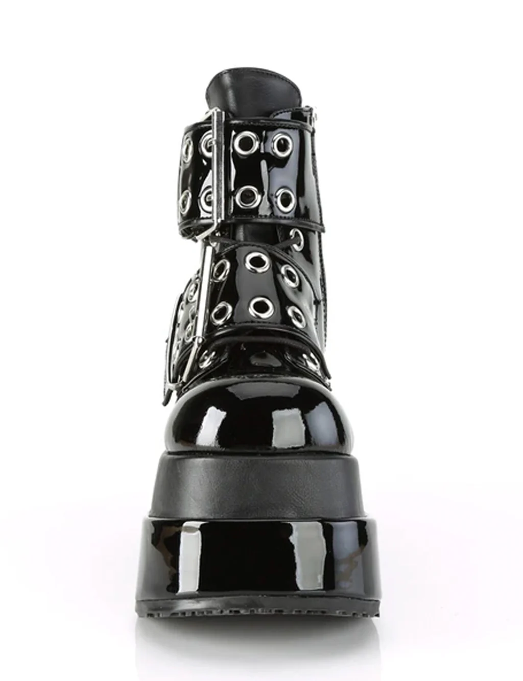 DEMONIA BEAR 104 PLATFORM BOOTS - BLACK - Image 5