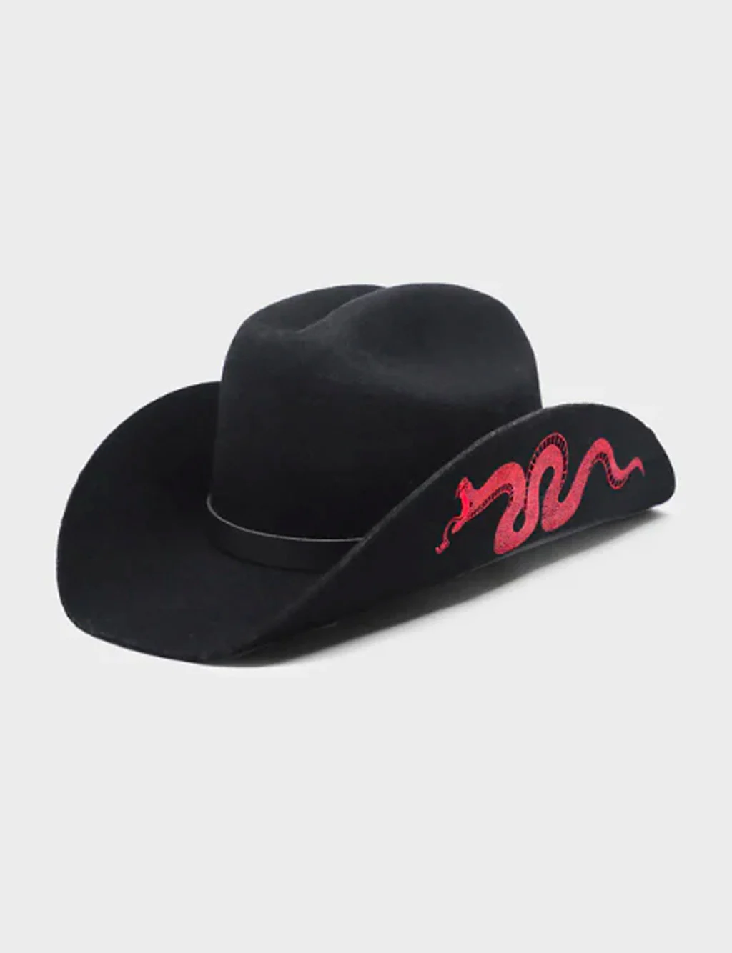 BILLY BONES CLUB SERPENT COWBOY HAT - BLACK - Image 9