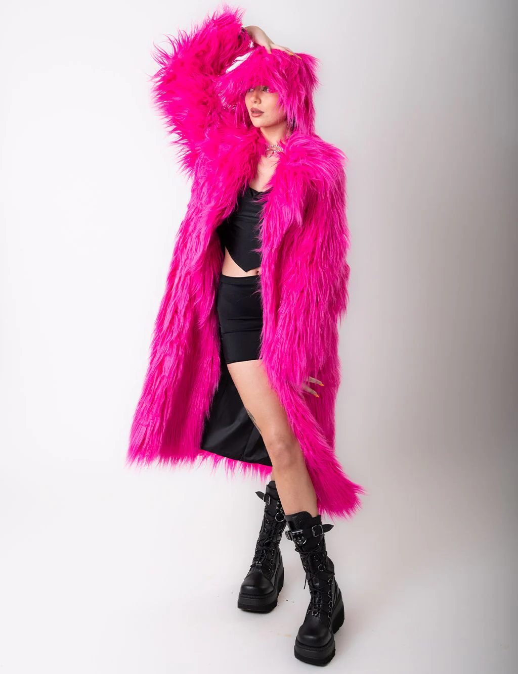 BIMBO DREAMZ FAUX FUR JACKET - LONG LENGTH ✰ MADE 4 U ✰ - Image 10