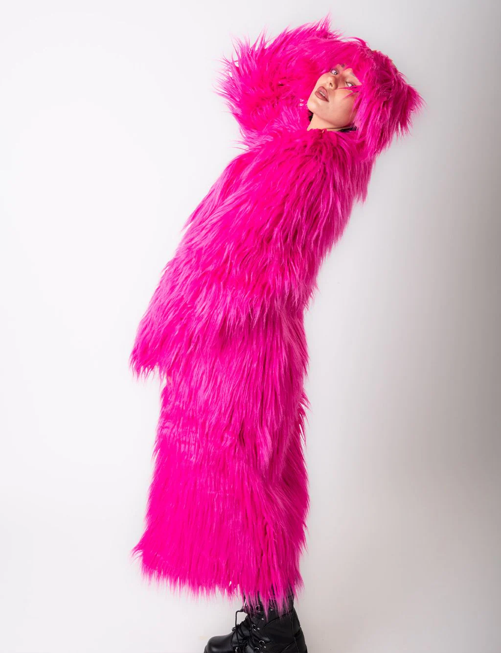 BIMBO DREAMZ FAUX FUR JACKET - LONG LENGTH ✰ MADE 4 U ✰ - Image 2