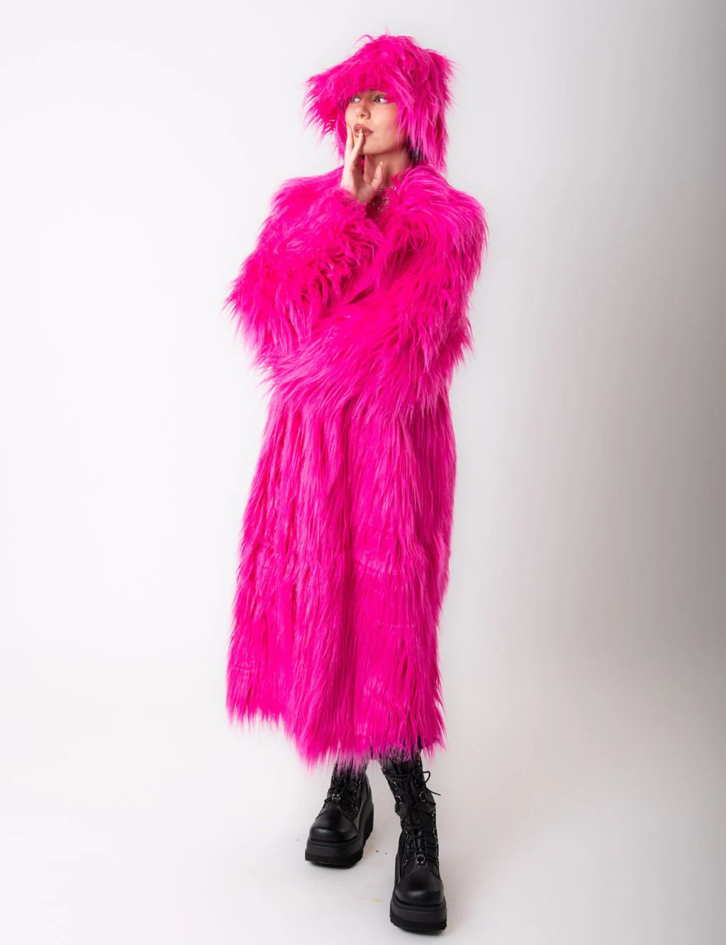 BIMBO DREAMZ FAUX FUR JACKET - LONG LENGTH ✰ MADE 4 U ✰ - Image 8