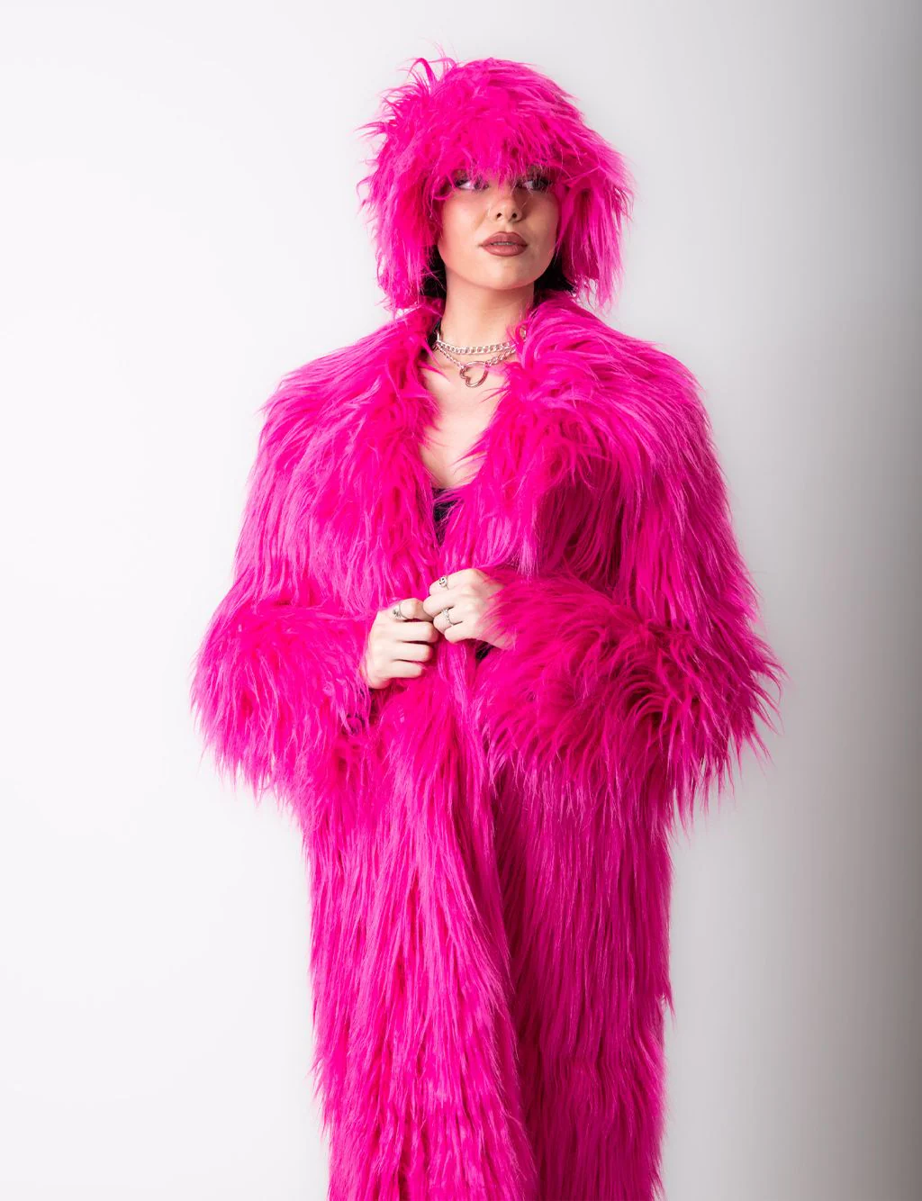 BIMBO DREAMZ FAUX FUR JACKET - LONG LENGTH ✰ MADE 4 U ✰ - Image 9
