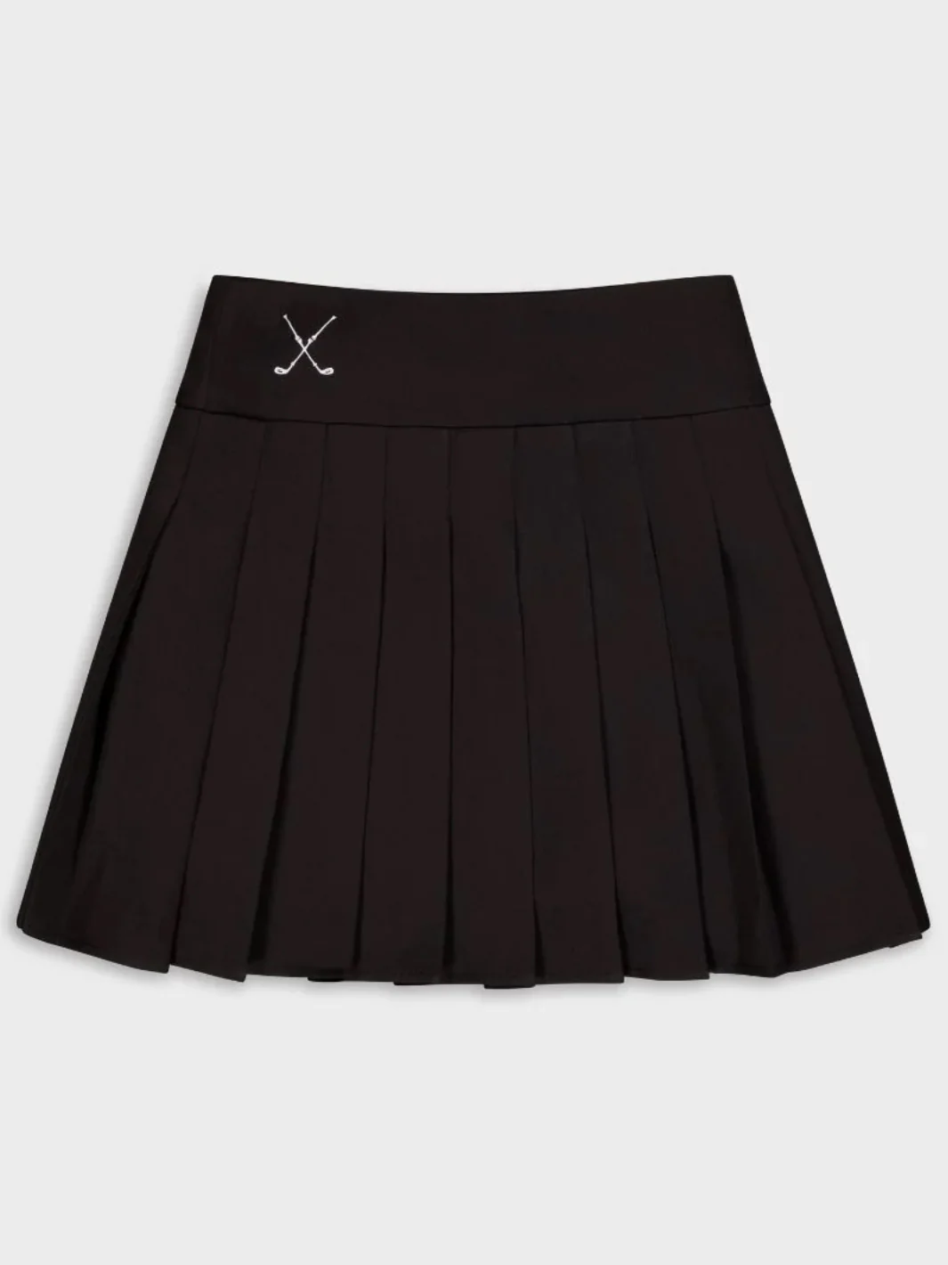 BIRDIE PLEATED SKIRT - BLACK - Image 2