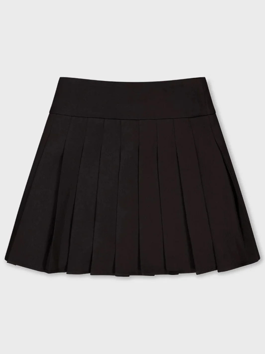 BIRDIE PLEATED SKIRT - BLACK - Image 3