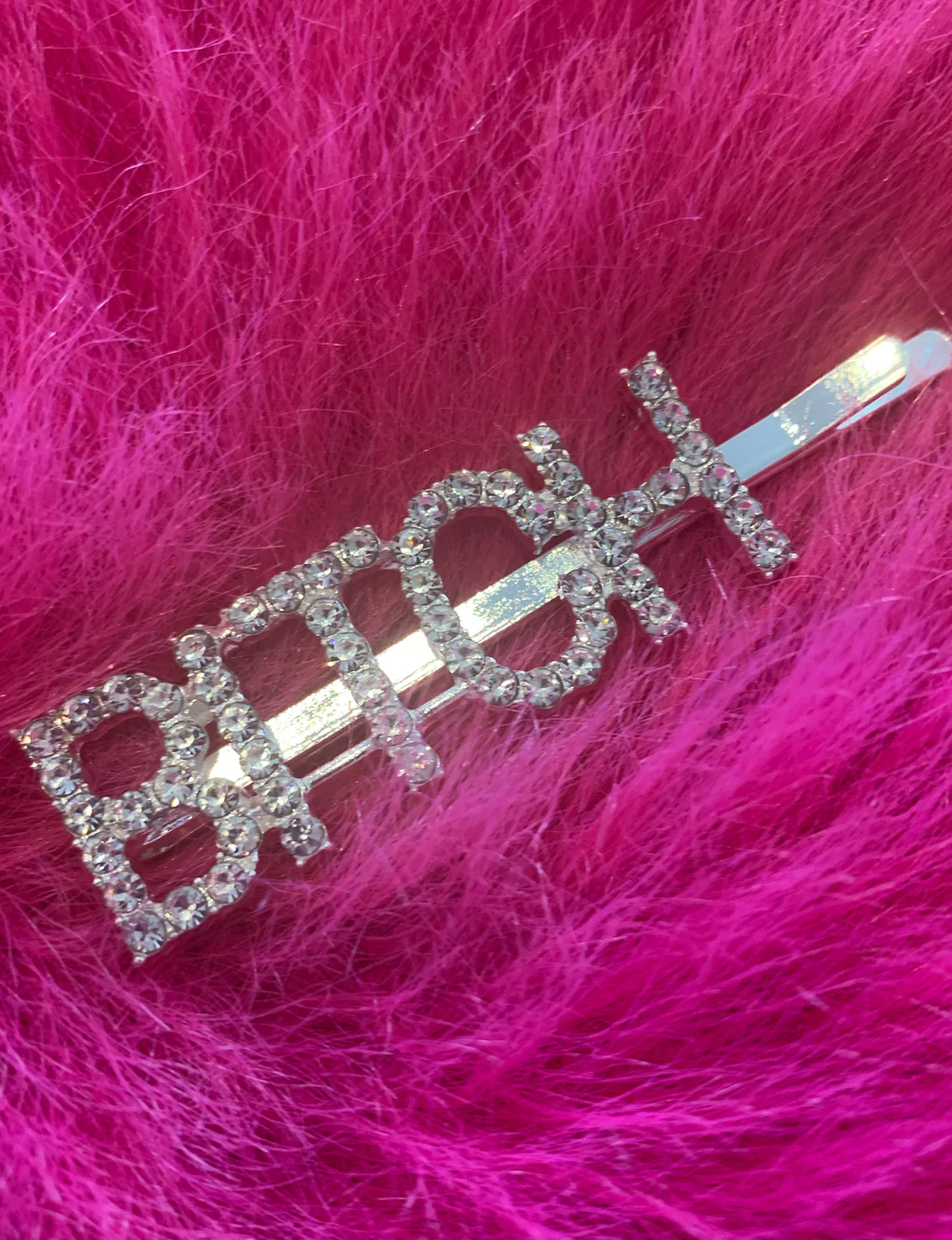 BITCH DIAMONTE HAIR CLIP - Image 3