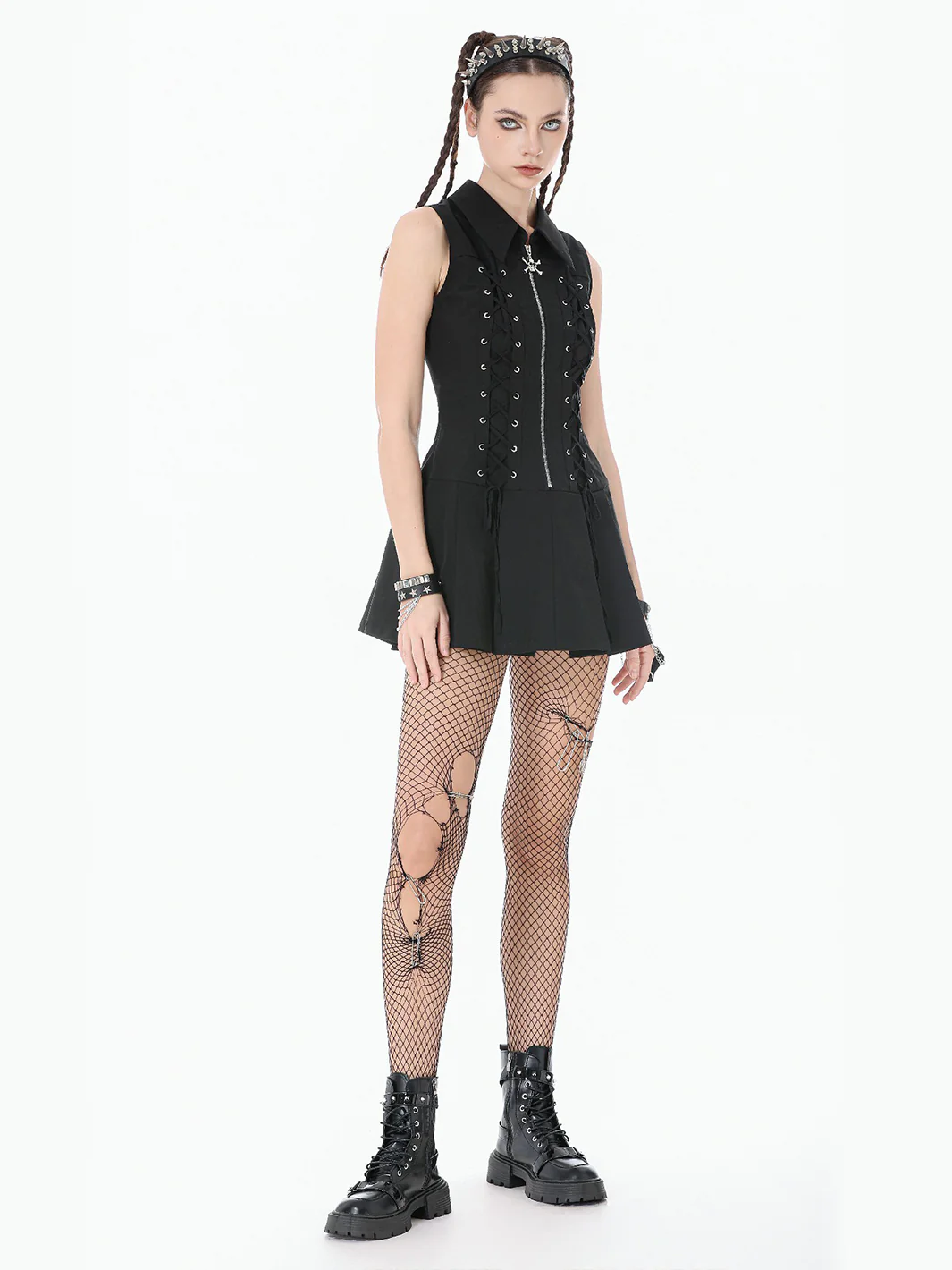 BLACKOUT MINI DRESS - Image 4