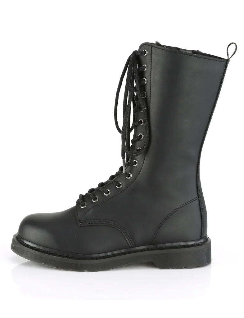 DEMONIA BOLT-300 - BLACK VEGAN LEATHER ✰ PRE ORDER ✰ - Image 2