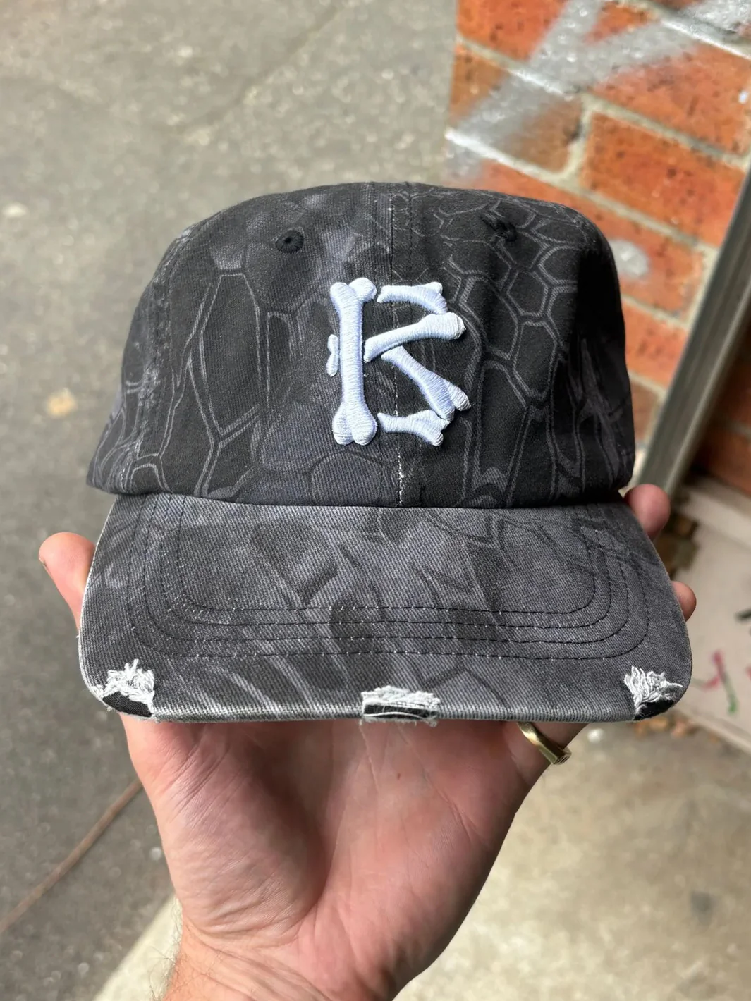BONES DAD CAP - SNAKESKIN CAMO - Image 2