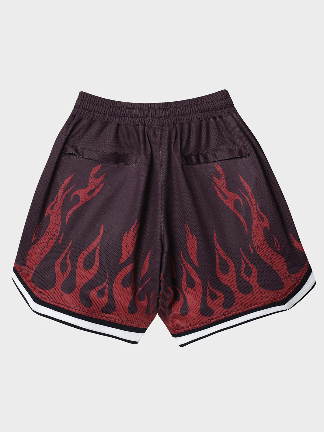 BURNER BALLER SHORTS - BLACK/RED - Image 3
