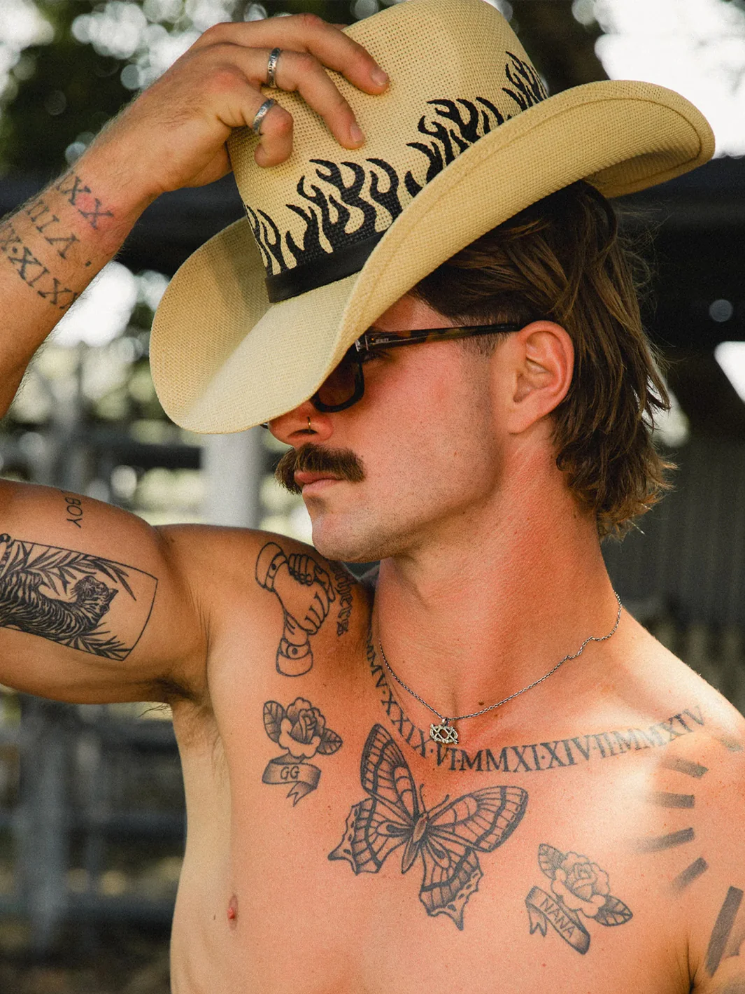 BURNER STRAW COWBOY HAT - Image 2