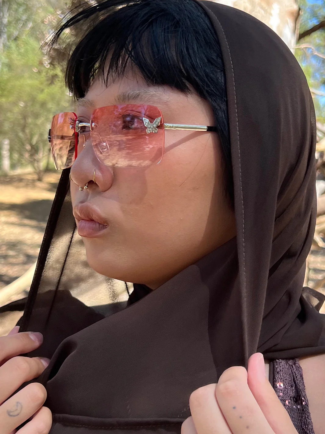 BUTTERFLY PRINCESS SHADES - PINK - Image 3
