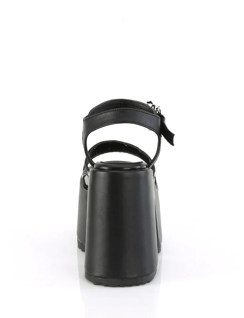 DEMONIA CAMEL-17 - BLACK VEGAN LEATHER ✰ PRE ORDER ✰ - Image 5