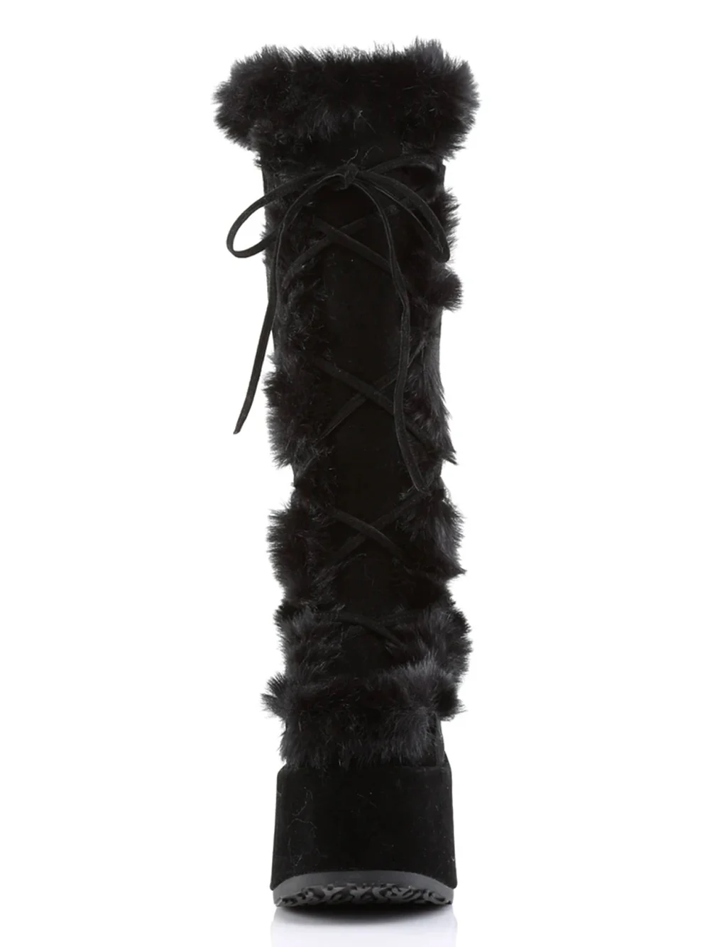 DEMONIA CAMEL 311 PLATFORM BOOTS - BLACK - Image 3