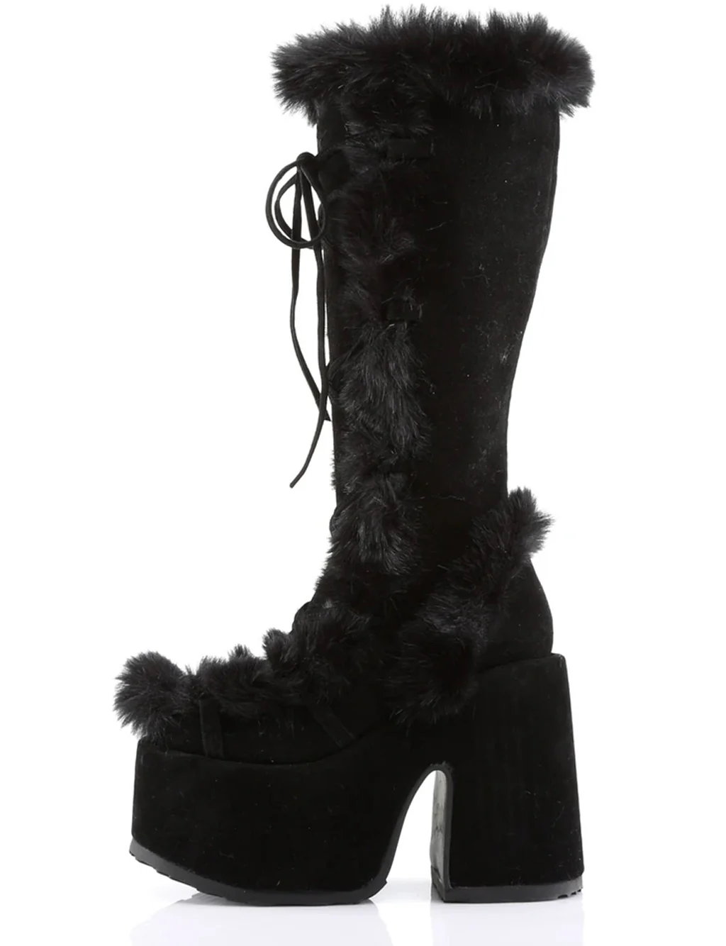 DEMONIA CAMEL 311 PLATFORM BOOTS - BLACK - Image 4