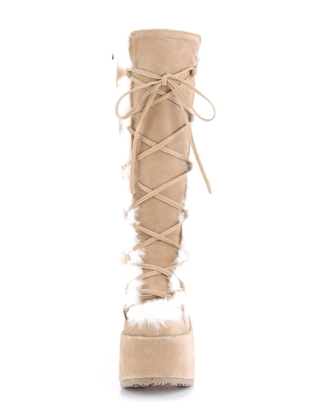 DEMONIA CAMEL 311 PLATFORM BOOTS - CAMEL - Image 4