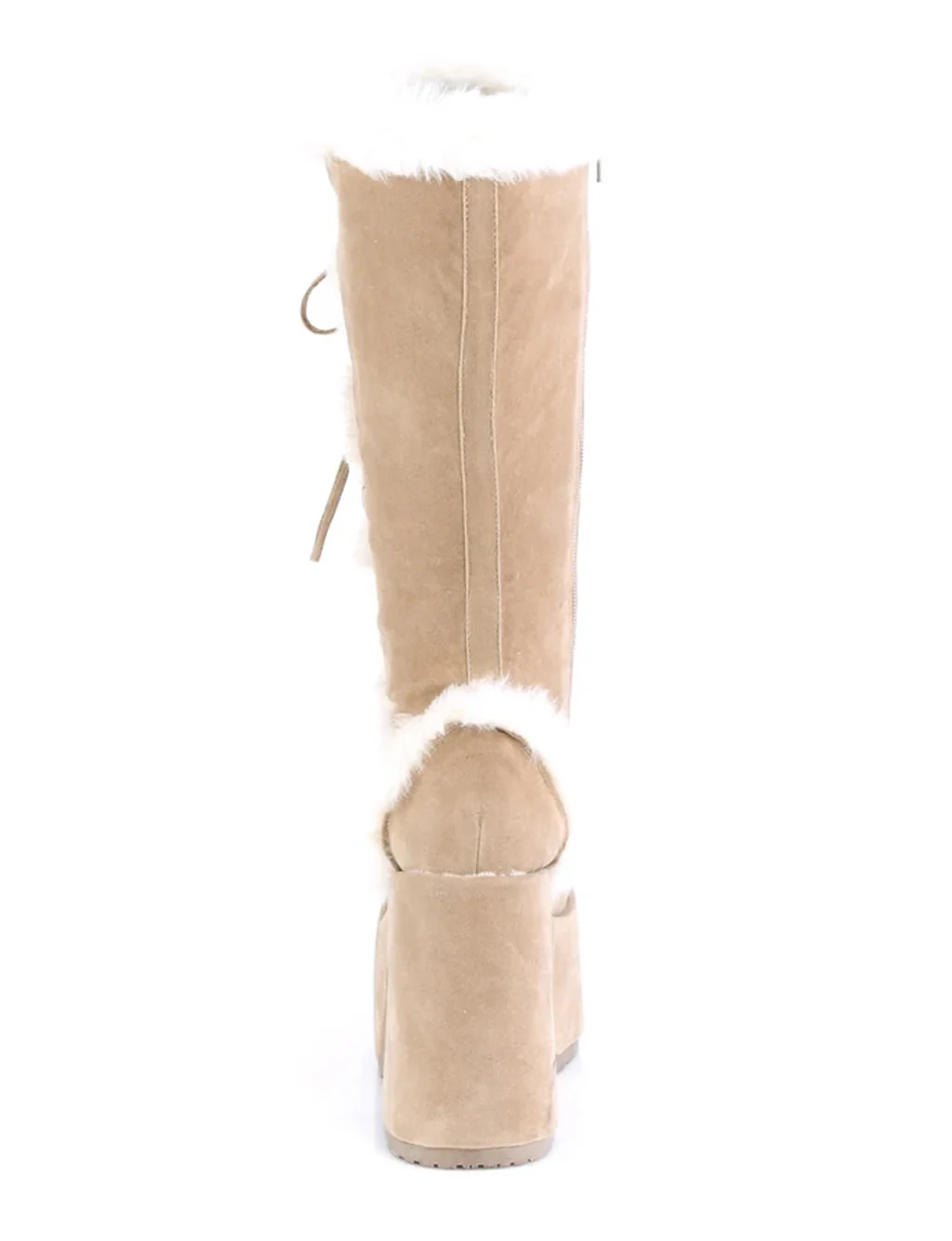 DEMONIA CAMEL 311 PLATFORM BOOTS - CAMEL - Image 5