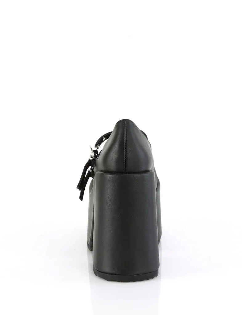 DEMONIA CAMEL-55 - BLACK VEGAN LEATHER ✰ PRE ORDER ✰ - Image 3