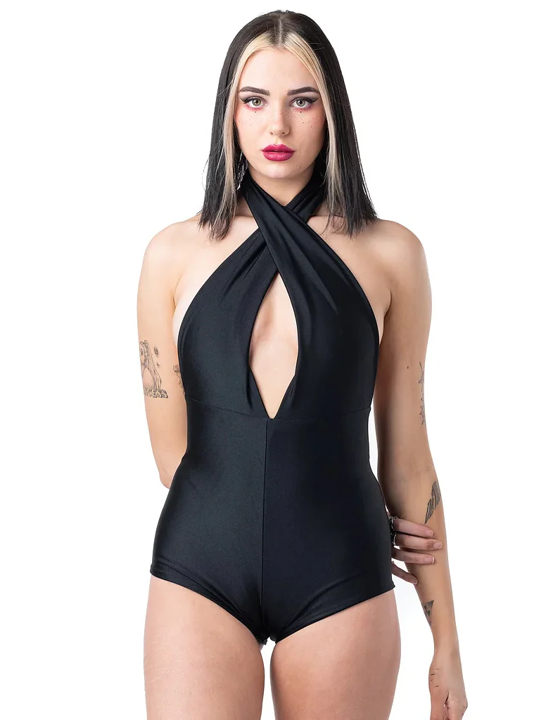 CASEY ROMPER - JET BLACK - Image 5