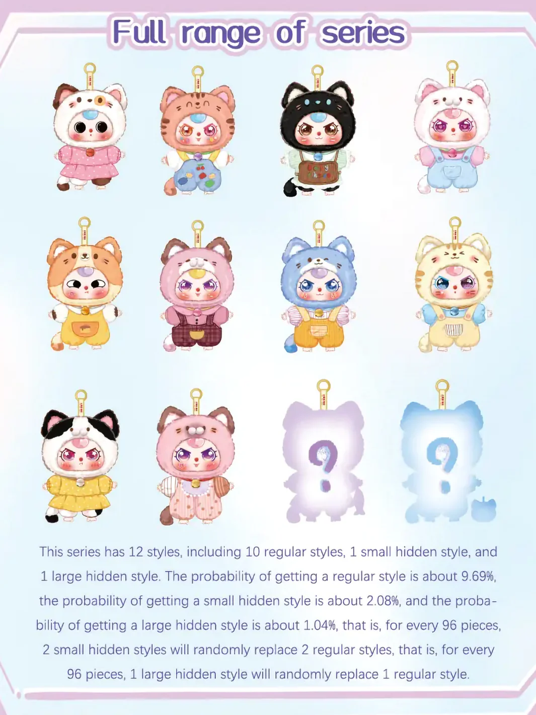 CAT WARDROBE PLUSH SURPRISE BLIND BOX - Image 11