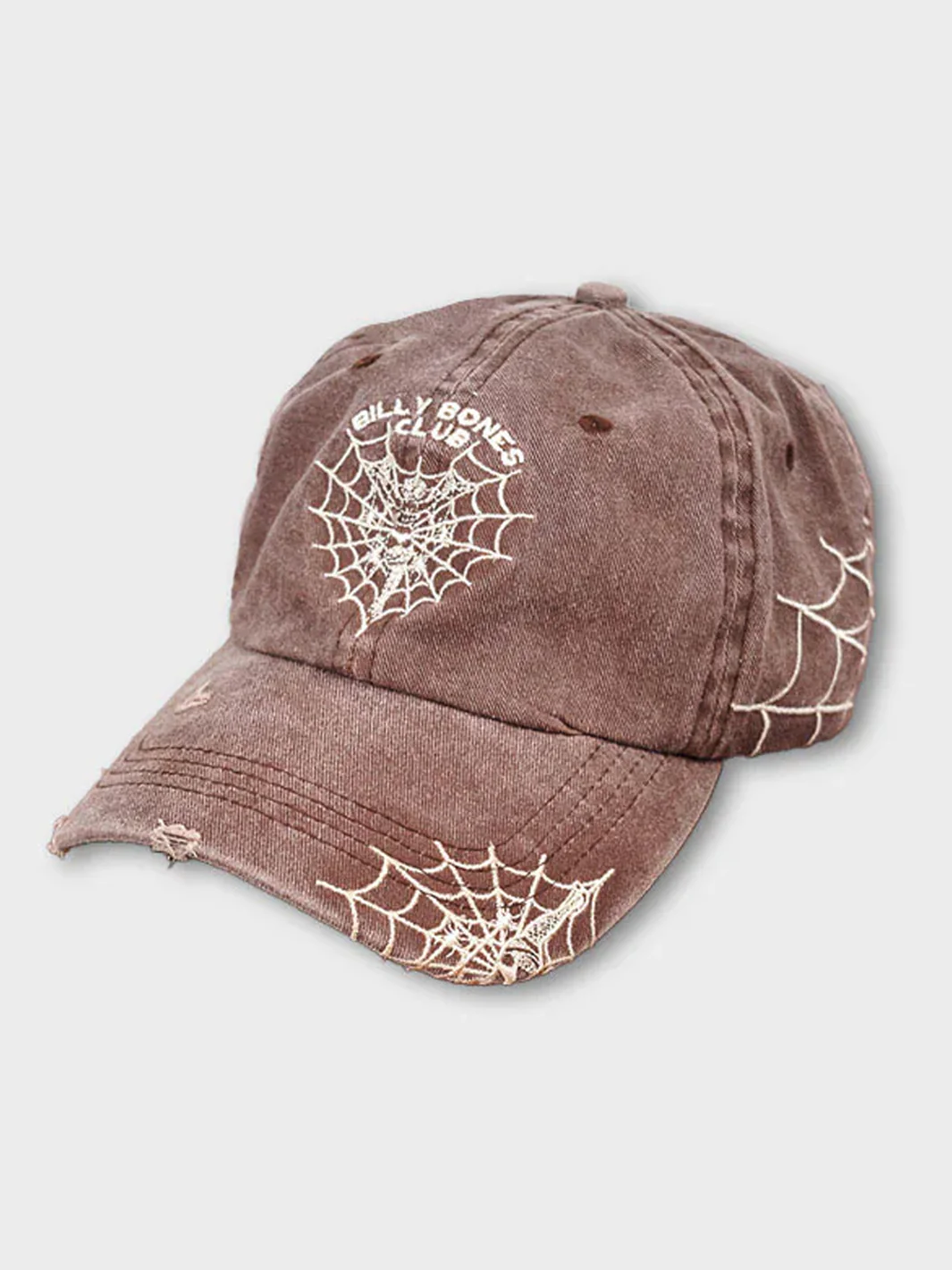 CHARLOTTES CAP - WASHED BROWN