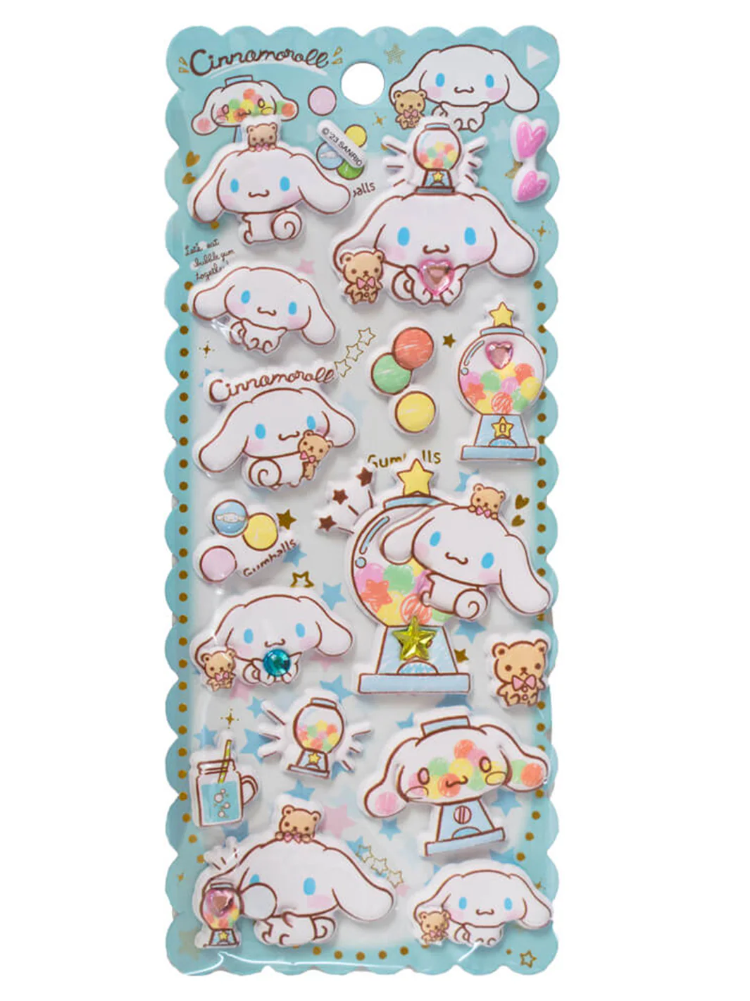 CINNAMOROLL PUFFY STICKERS - Image 3