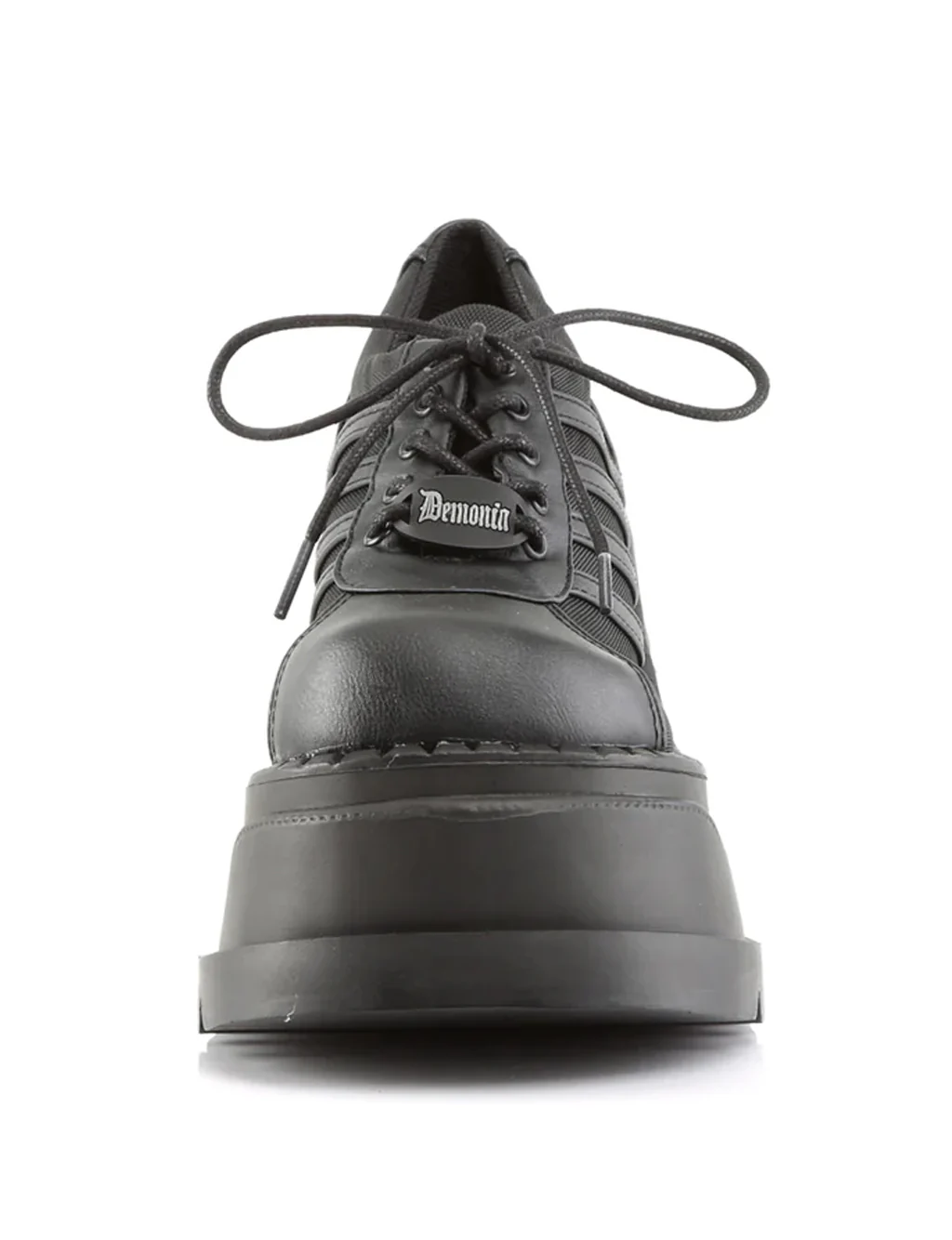 DEMONIA STOMP 08 PLATFORM SNEAKERS - BLACK - Image 4