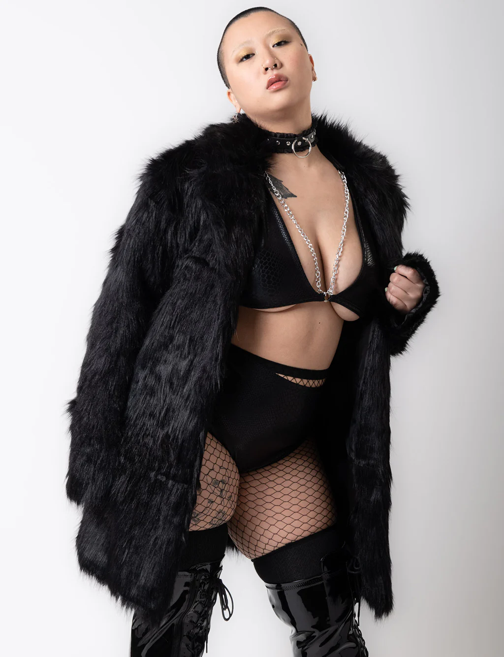 CUSTOM FAUX FUR JACKET 2.0 - MID LENGTH ✰ MADE 4 U ✰ - Image 3