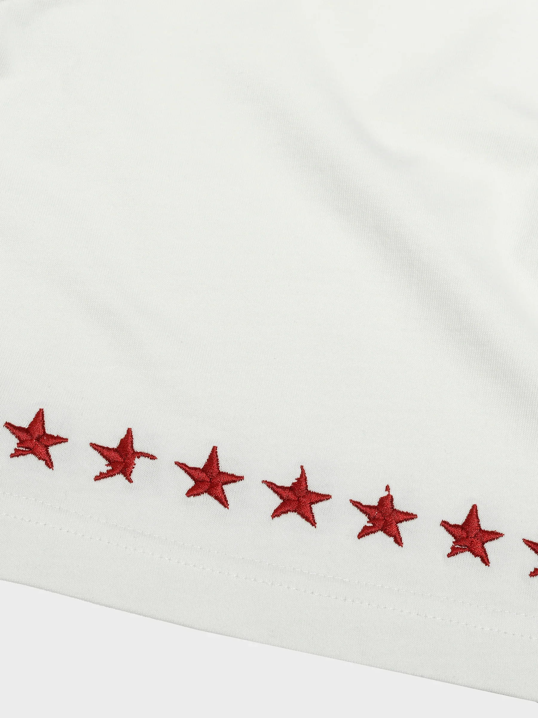 COUNTRY CLUB RINGER TEE - VINTAGE WHITE/RED - Image 4