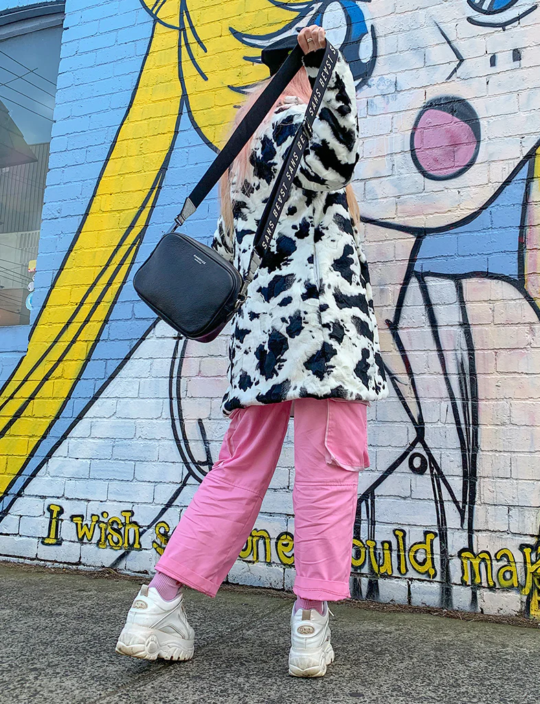 COW PRINT FAUX FUR JACKET ✰ MADE 4 U ✰ - Image 16