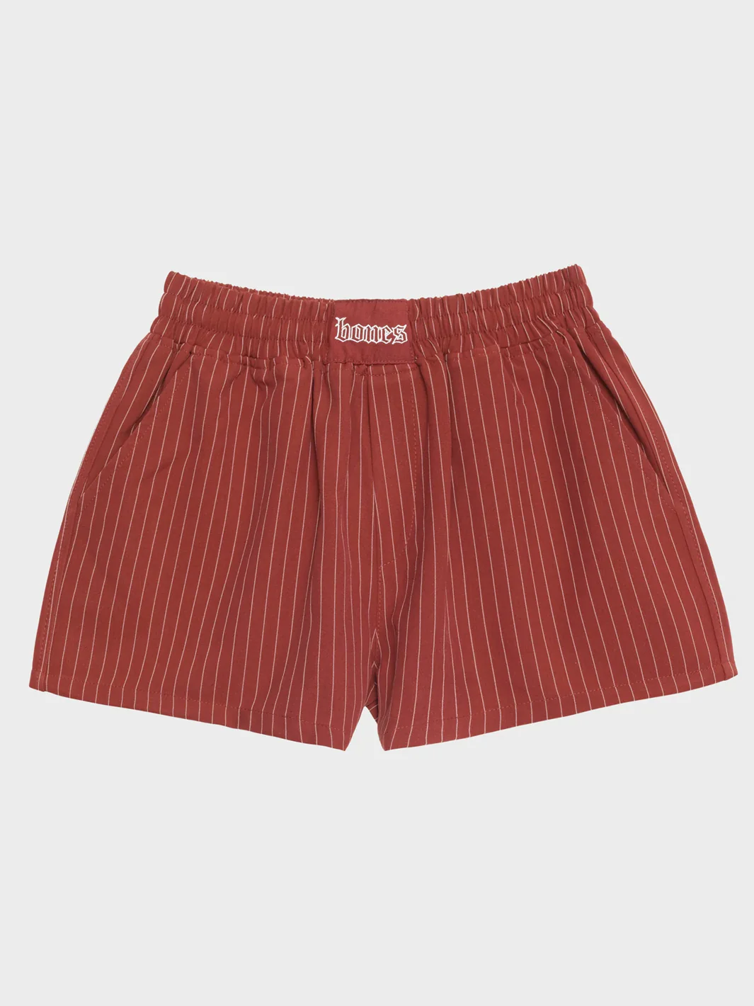 COWBOY STRIPED BOXER SHORTS - RED - Image 2