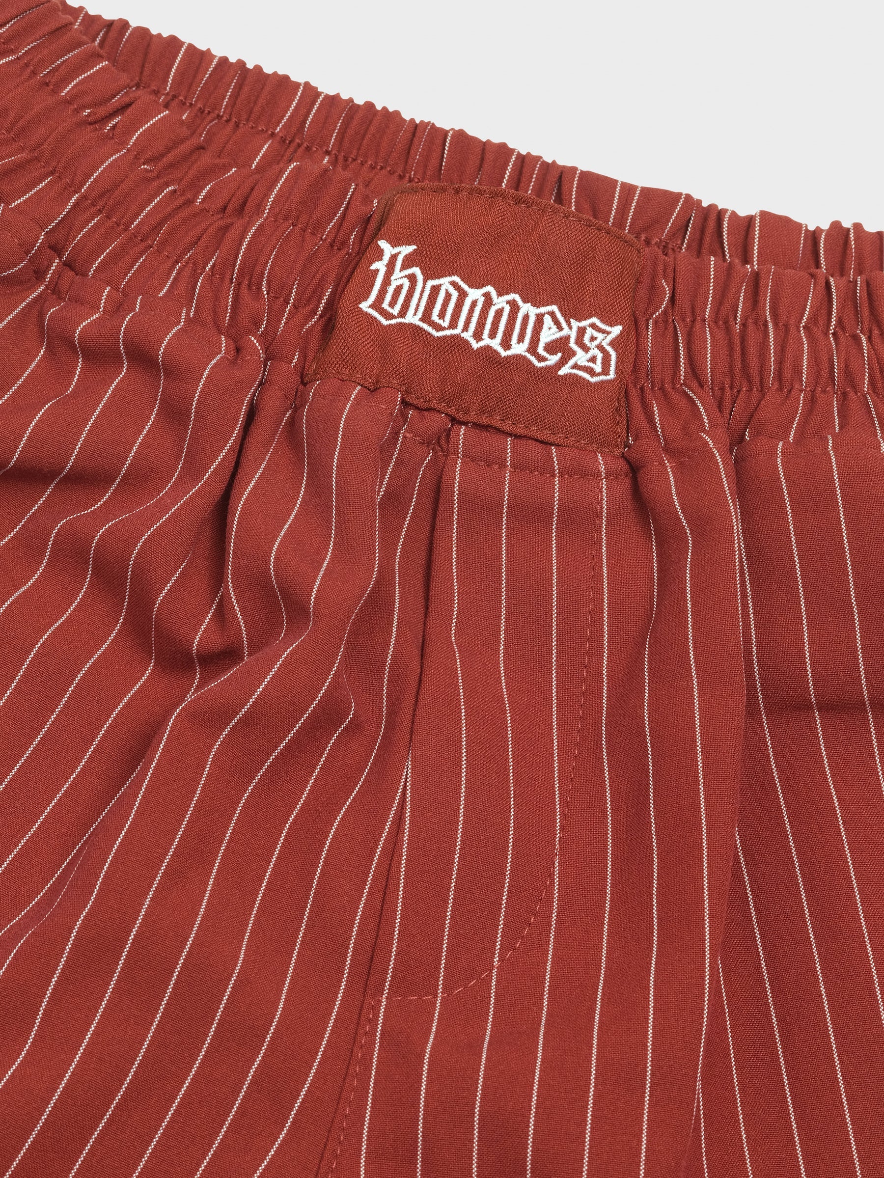 COWBOY STRIPED BOXER SHORTS - RED - Image 7