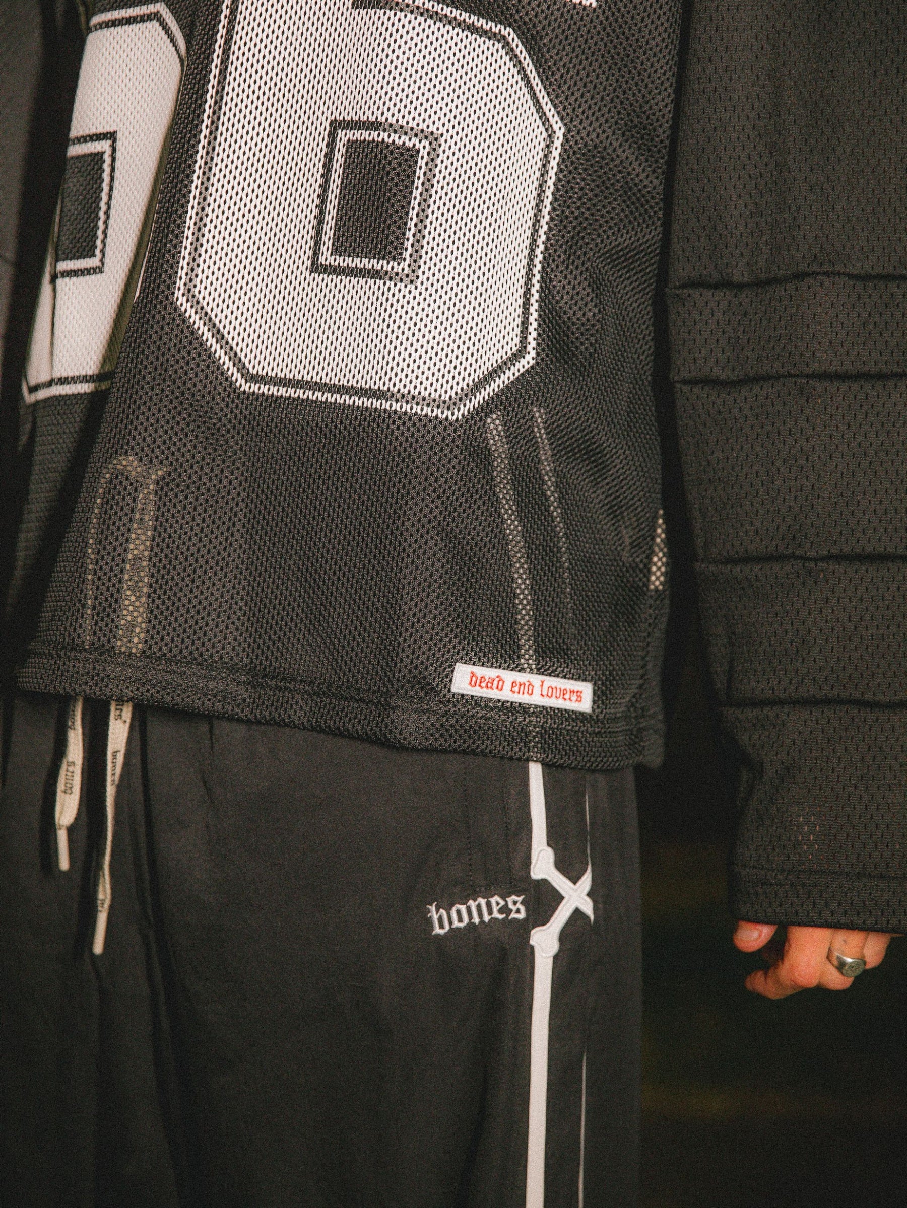 DEAD END HOCKEY JERSEY - BLACK - Image 9