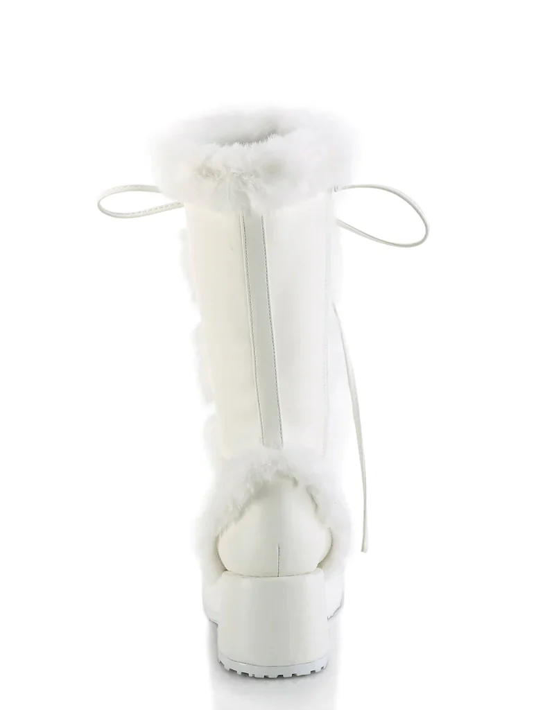 DEMONIA CUBBY 311 BOOTS- WHITE - Image 5