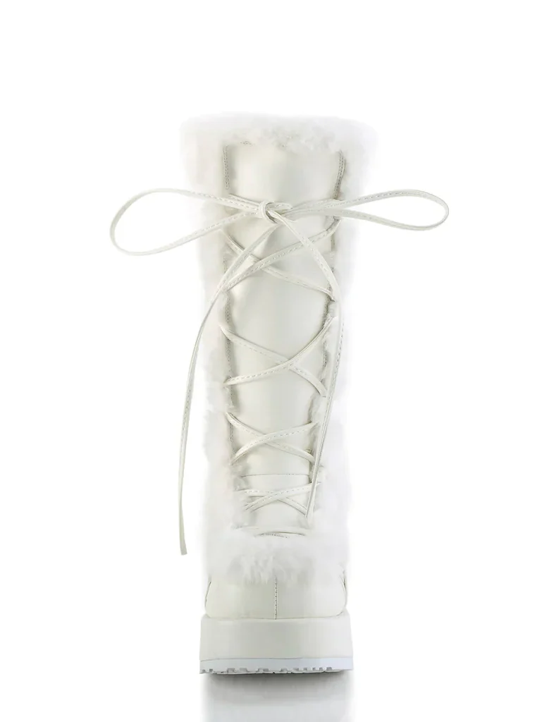 DEMONIA CUBBY 311 BOOTS- WHITE - Image 6