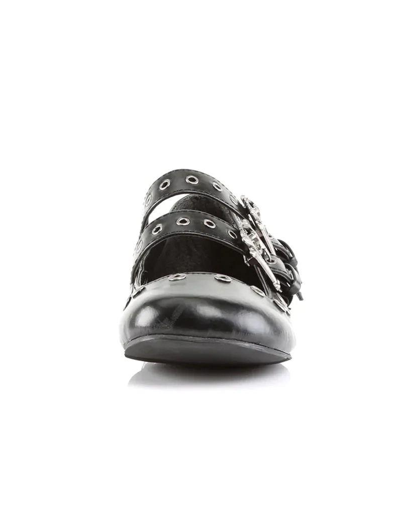 DEMONIA DAISY-03 BALLET FLATS - Image 3