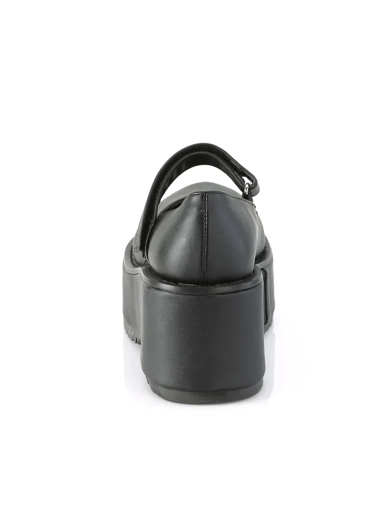 DEMONIA DOLLIE-01 - BLACK VEGAN LEATHER  ✰ PRE ORDER ✰ - Image 4