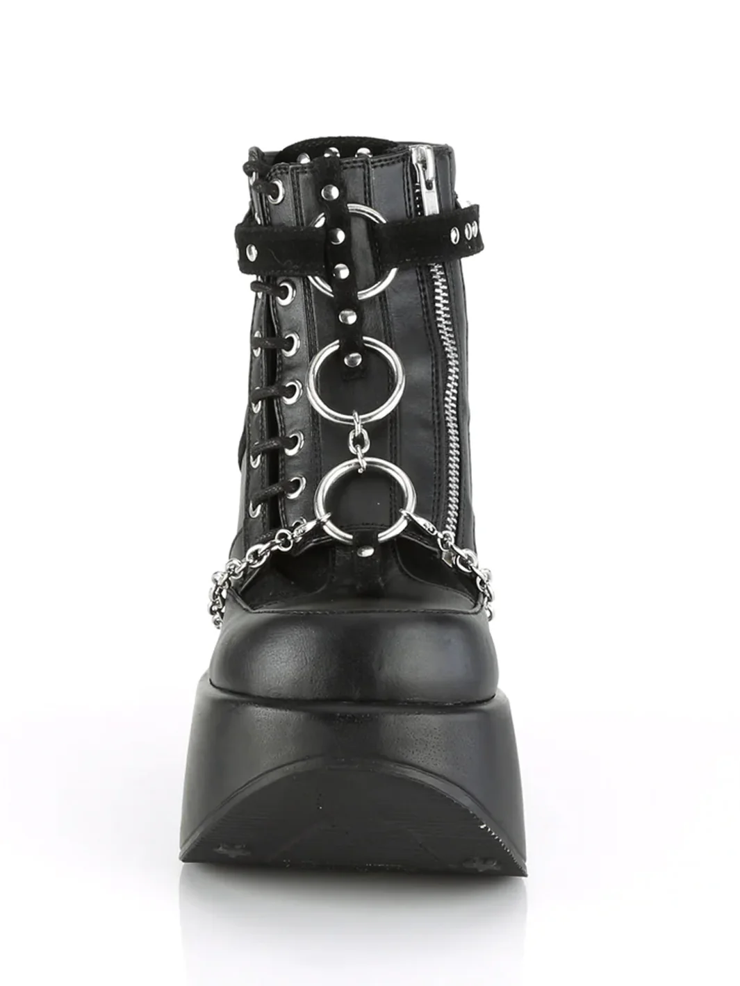DEMONIA DYNAMITE-101 - BLACK VEGAN LEATHER ✰ PRE ORDER ✰ - Image 3