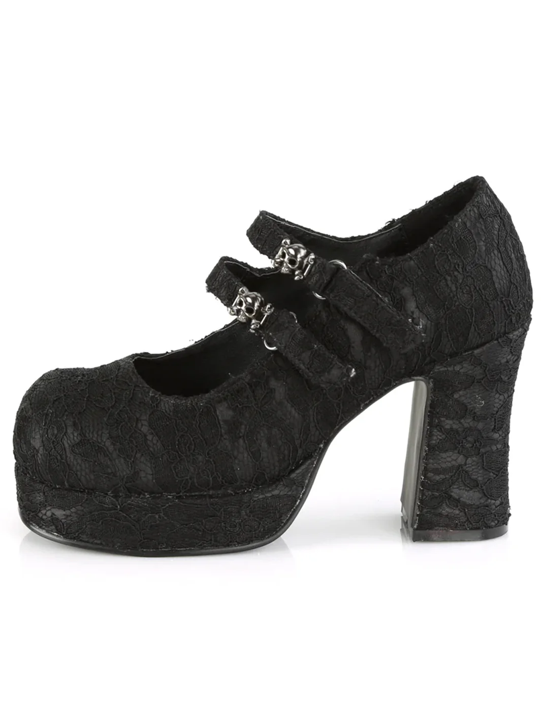DEMONIA GOTHIKA-09 - BLACK SATIN LACE ✰ PRE ORDER ✰ - Image 4