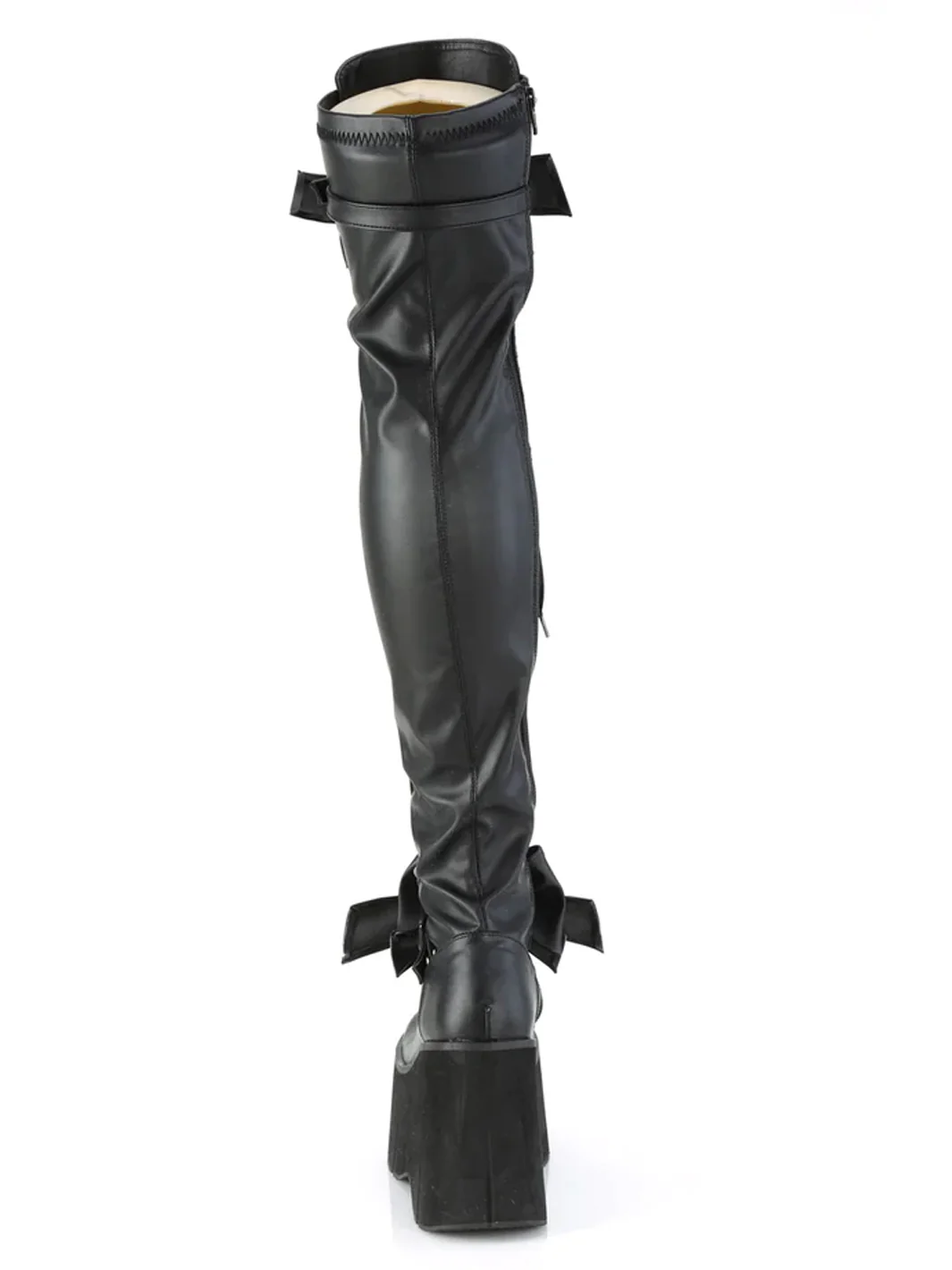 DEMONIA KERA 303 PLATFORM BOOTS - BLACK VEGAN LEATHER ✰ PRE ORDER ✰ - Image 6